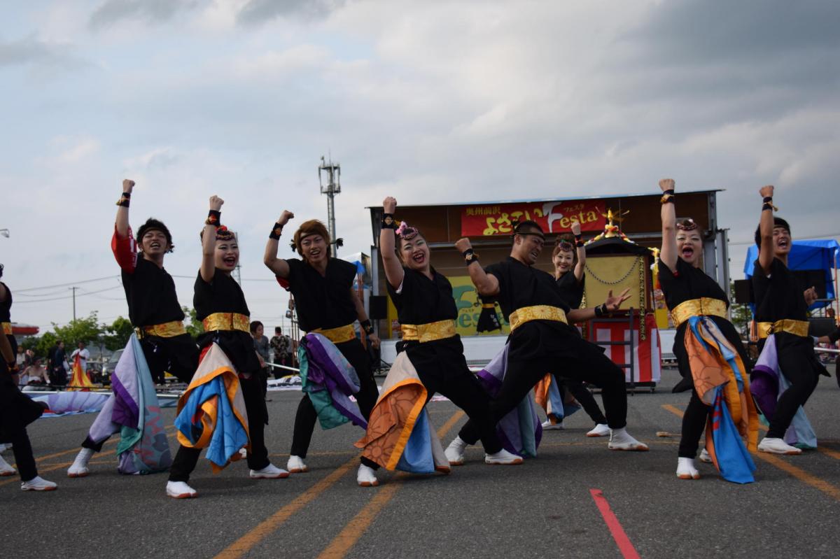 奥州前沢よさこいFesta12前編（奥州前沢よさこいフェスタ2016) 2016/07/10