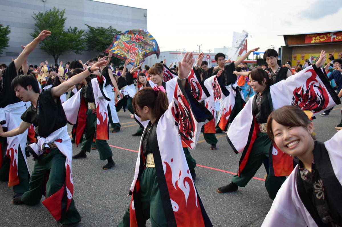 奥州前沢よさこいFesta12前編（奥州前沢よさこいフェスタ2016) 2016/07/10