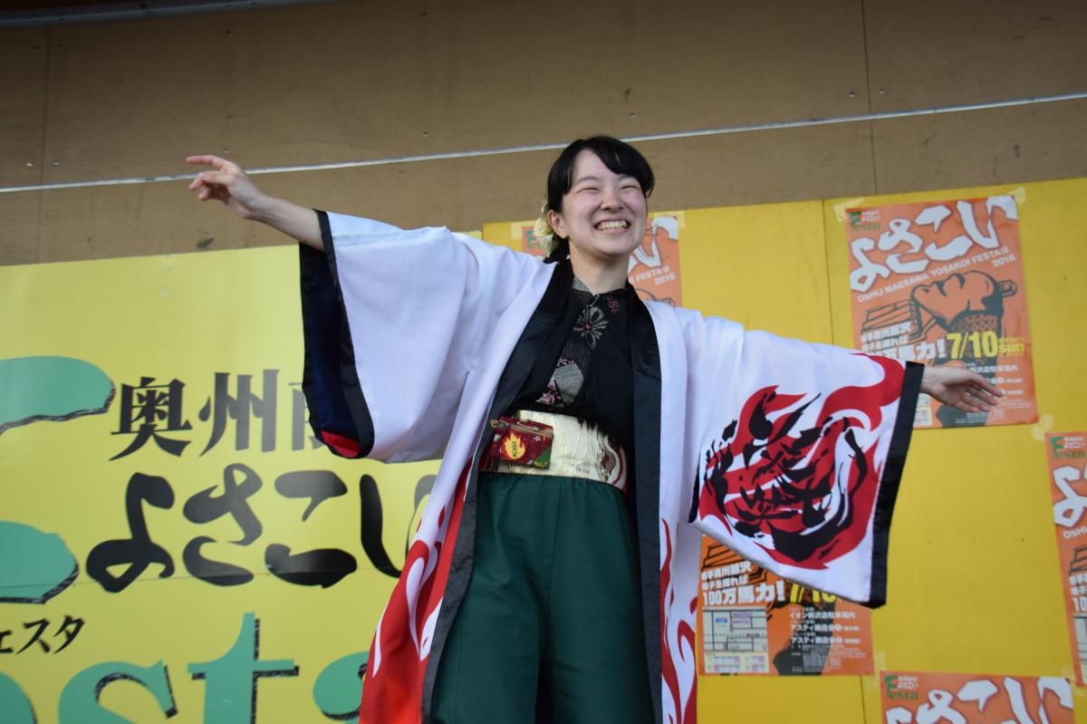 奥州前沢よさこいFesta12前編（奥州前沢よさこいフェスタ2016) 2016/07/10