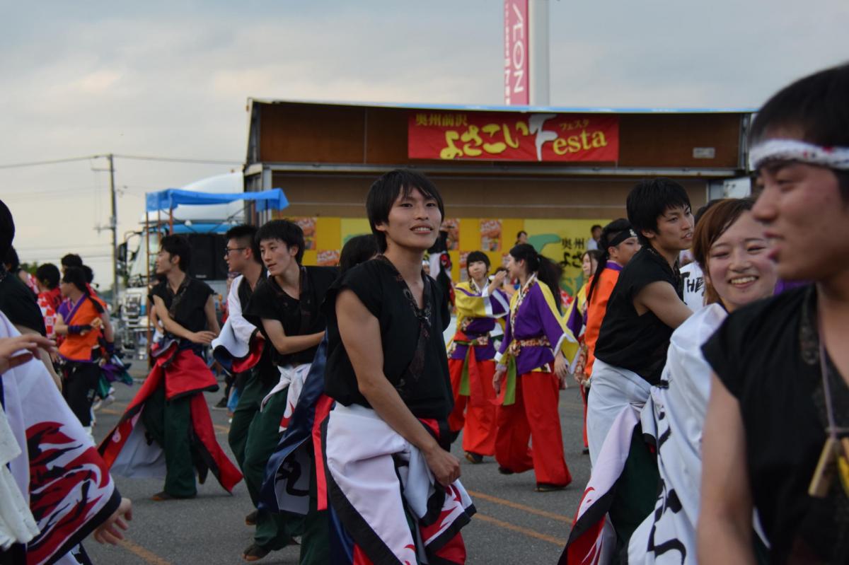 奥州前沢よさこいFesta12前編（奥州前沢よさこいフェスタ2016) 2016/07/10