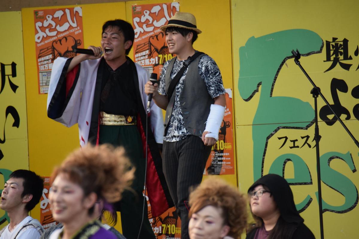 奥州前沢よさこいFesta12前編（奥州前沢よさこいフェスタ2016) 2016/07/10