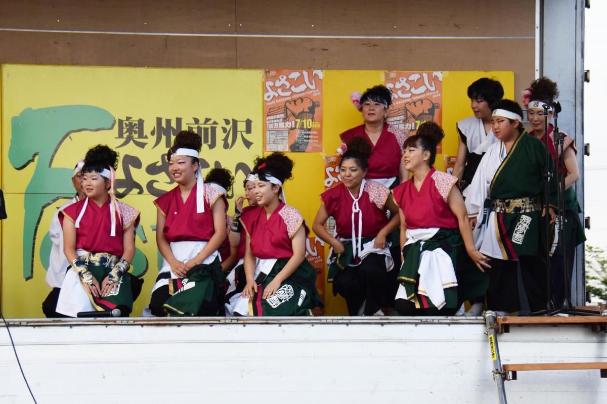 奥州前沢よさこいFesta12前編（奥州前沢よさこいフェスタ2016) 2016/07/10