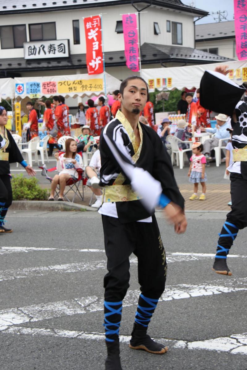 奥州前沢よさこいFesta12中編（奥州前沢よさこいフェスタ2016) 2016/07/10