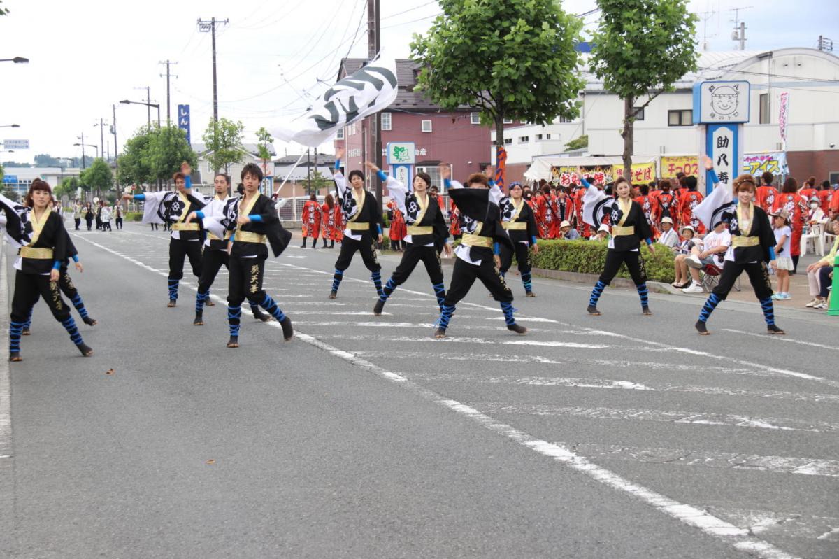 奥州前沢よさこいFesta12中編（奥州前沢よさこいフェスタ2016) 2016/07/10