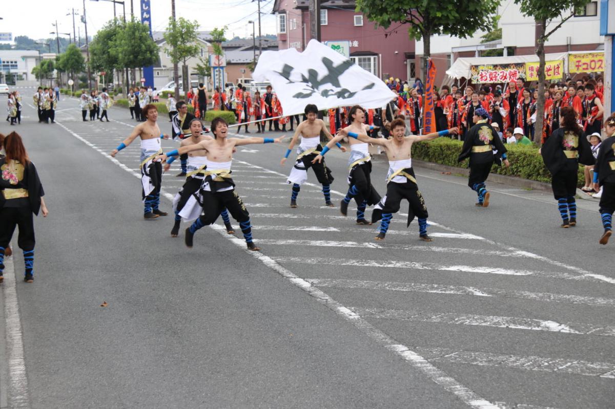 奥州前沢よさこいFesta12中編（奥州前沢よさこいフェスタ2016) 2016/07/10