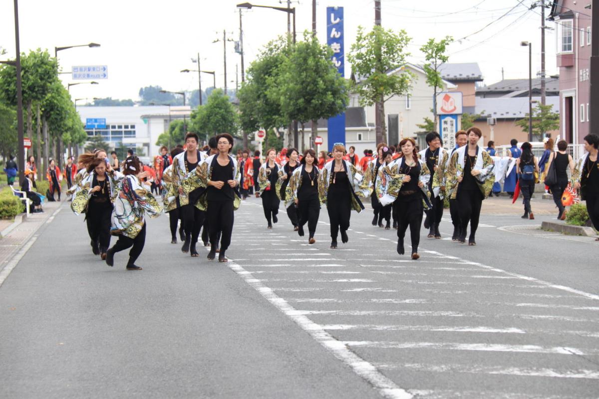 奥州前沢よさこいFesta12中編（奥州前沢よさこいフェスタ2016) 2016/07/10