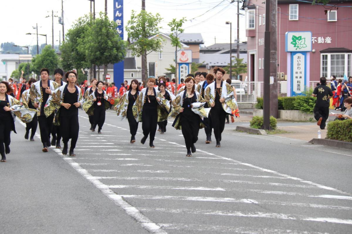 奥州前沢よさこいFesta12中編（奥州前沢よさこいフェスタ2016) 2016/07/10
