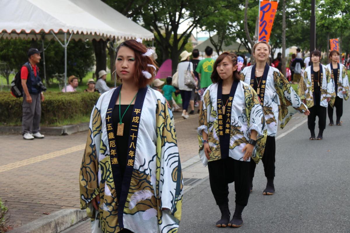 奥州前沢よさこいFesta12中編（奥州前沢よさこいフェスタ2016) 2016/07/10