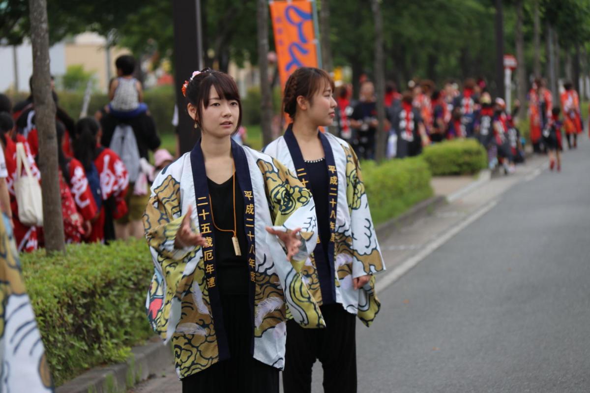 奥州前沢よさこいFesta12中編（奥州前沢よさこいフェスタ2016) 2016/07/10