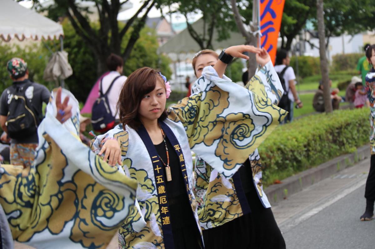 奥州前沢よさこいFesta12中編（奥州前沢よさこいフェスタ2016) 2016/07/10