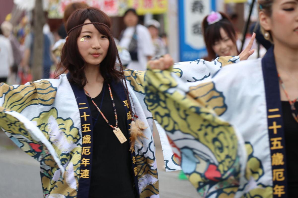 奥州前沢よさこいFesta12中編（奥州前沢よさこいフェスタ2016) 2016/07/10