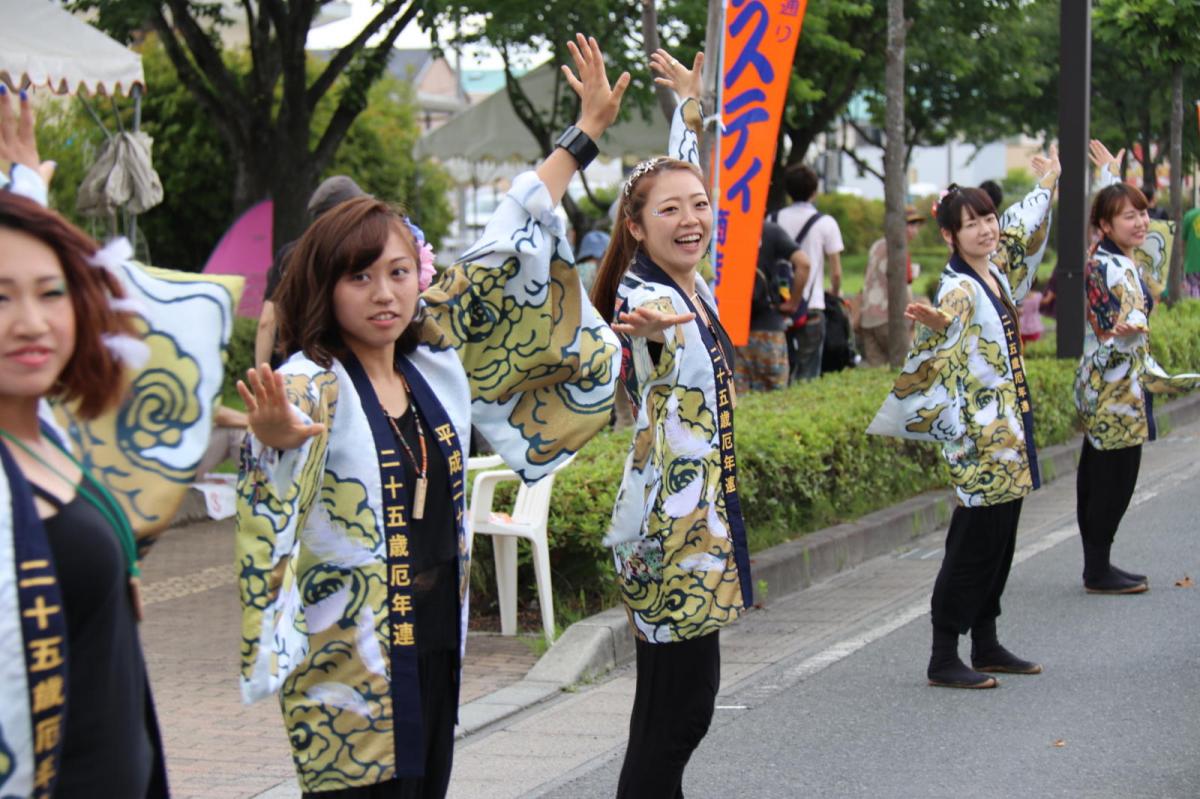 奥州前沢よさこいFesta12中編（奥州前沢よさこいフェスタ2016) 2016/07/10