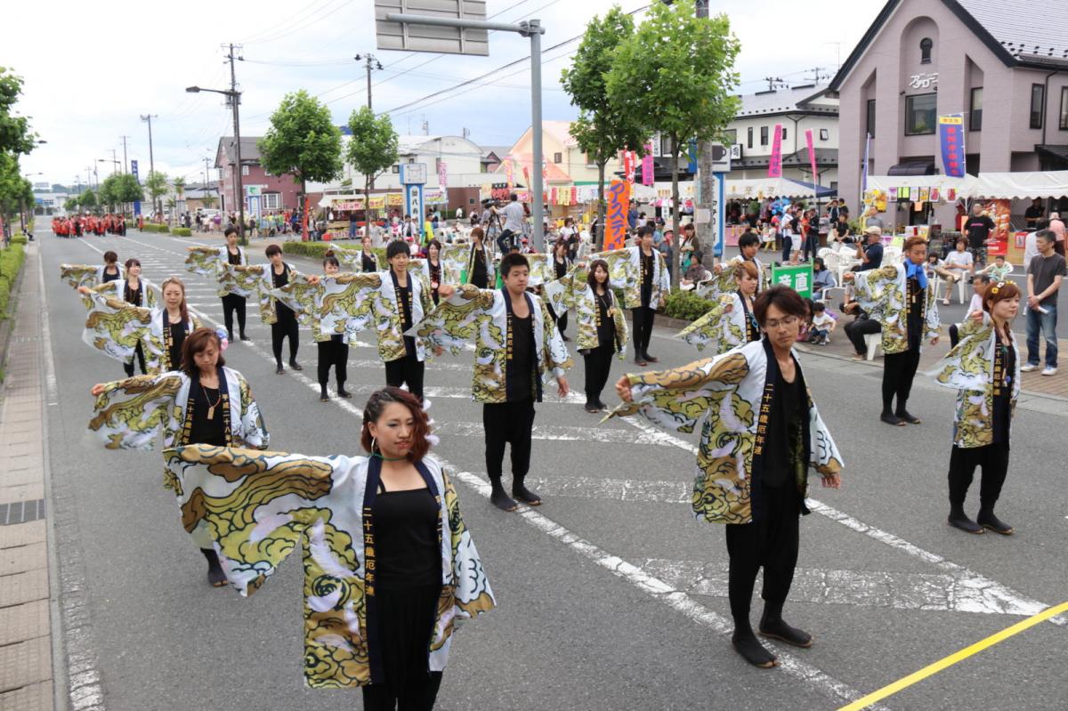 奥州前沢よさこいFesta12中編（奥州前沢よさこいフェスタ2016) 2016/07/10