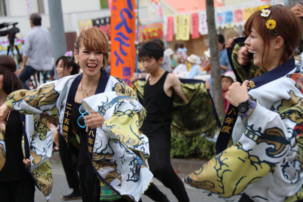 奥州前沢よさこいFesta12中編（奥州前沢よさこいフェスタ2016) 2016/07/10