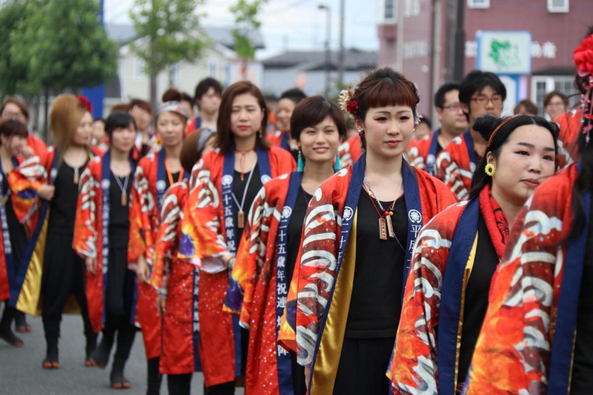 奥州前沢よさこいFesta12中編（奥州前沢よさこいフェスタ2016) 2016/07/10