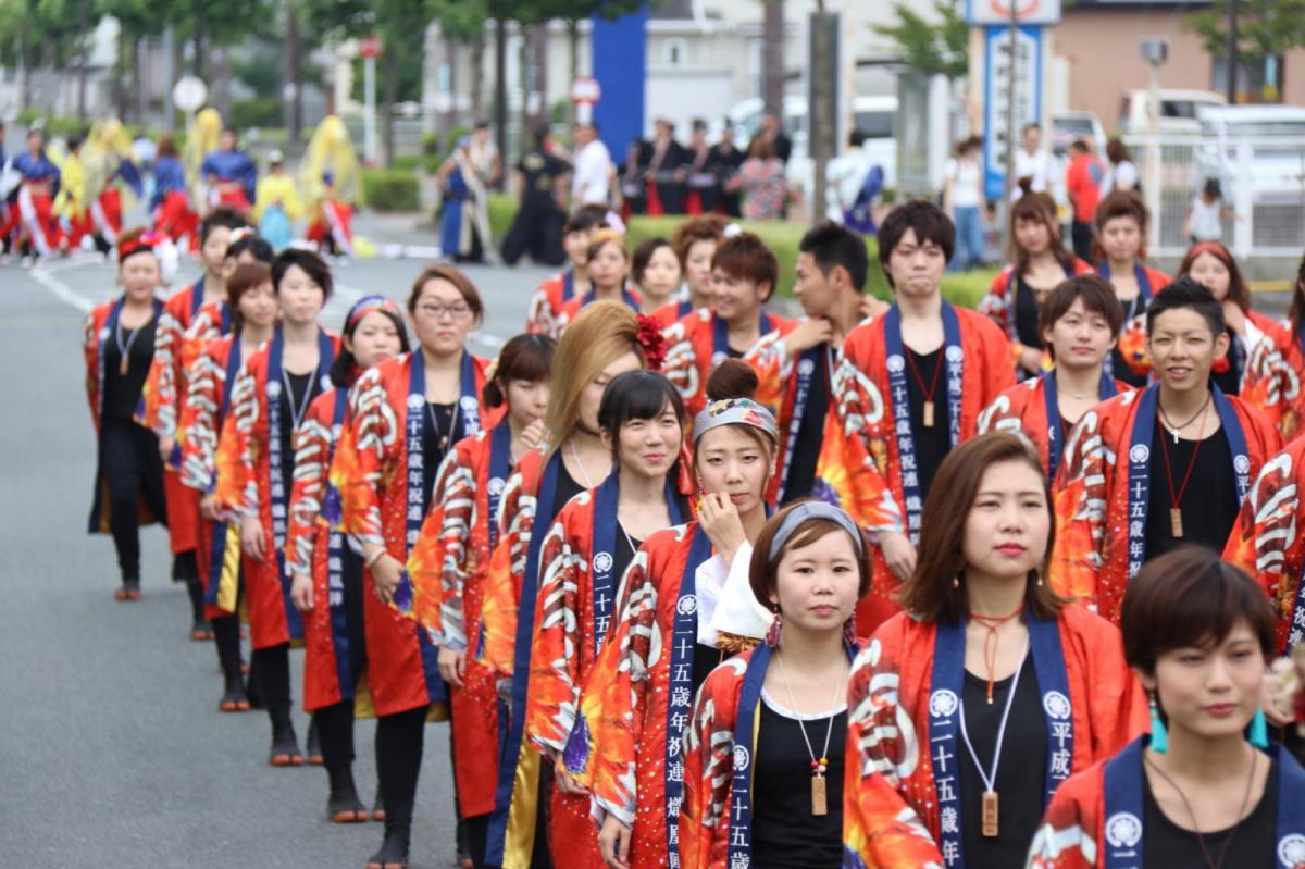 奥州前沢よさこいFesta12中編（奥州前沢よさこいフェスタ2016) 2016/07/10
