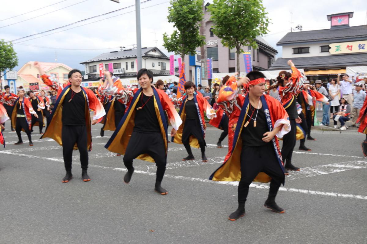 奥州前沢よさこいFesta12中編（奥州前沢よさこいフェスタ2016) 2016/07/10