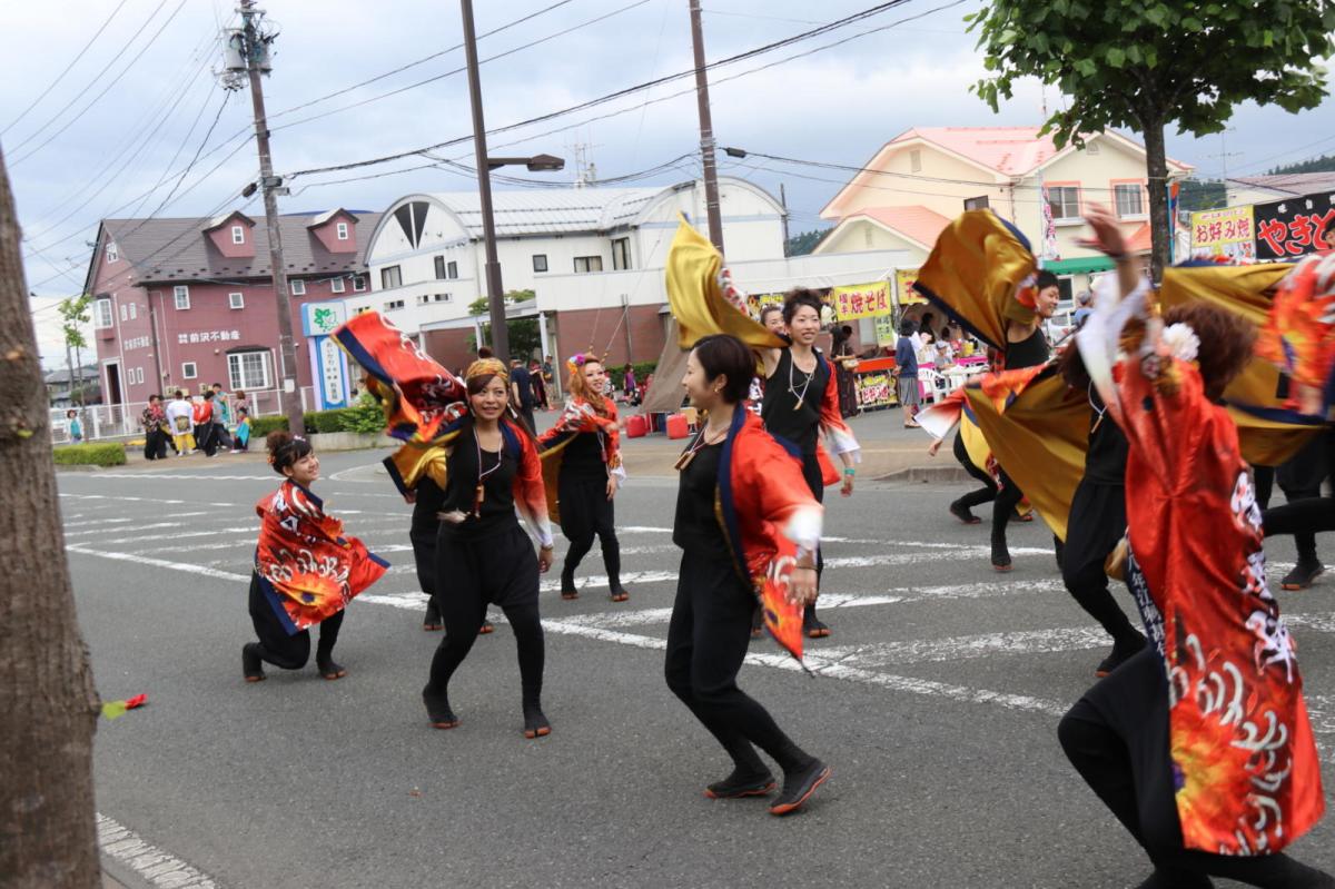 奥州前沢よさこいFesta12中編（奥州前沢よさこいフェスタ2016) 2016/07/10