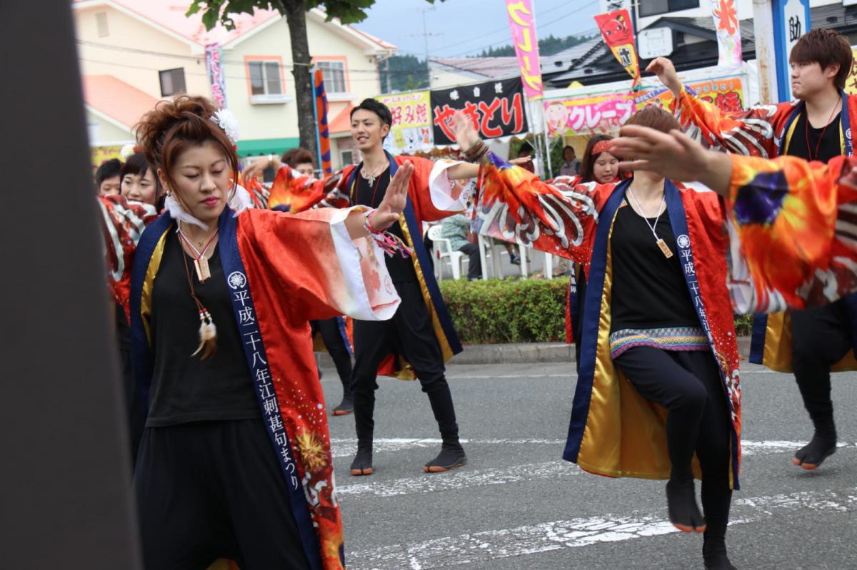 奥州前沢よさこいFesta12中編（奥州前沢よさこいフェスタ2016) 2016/07/10
