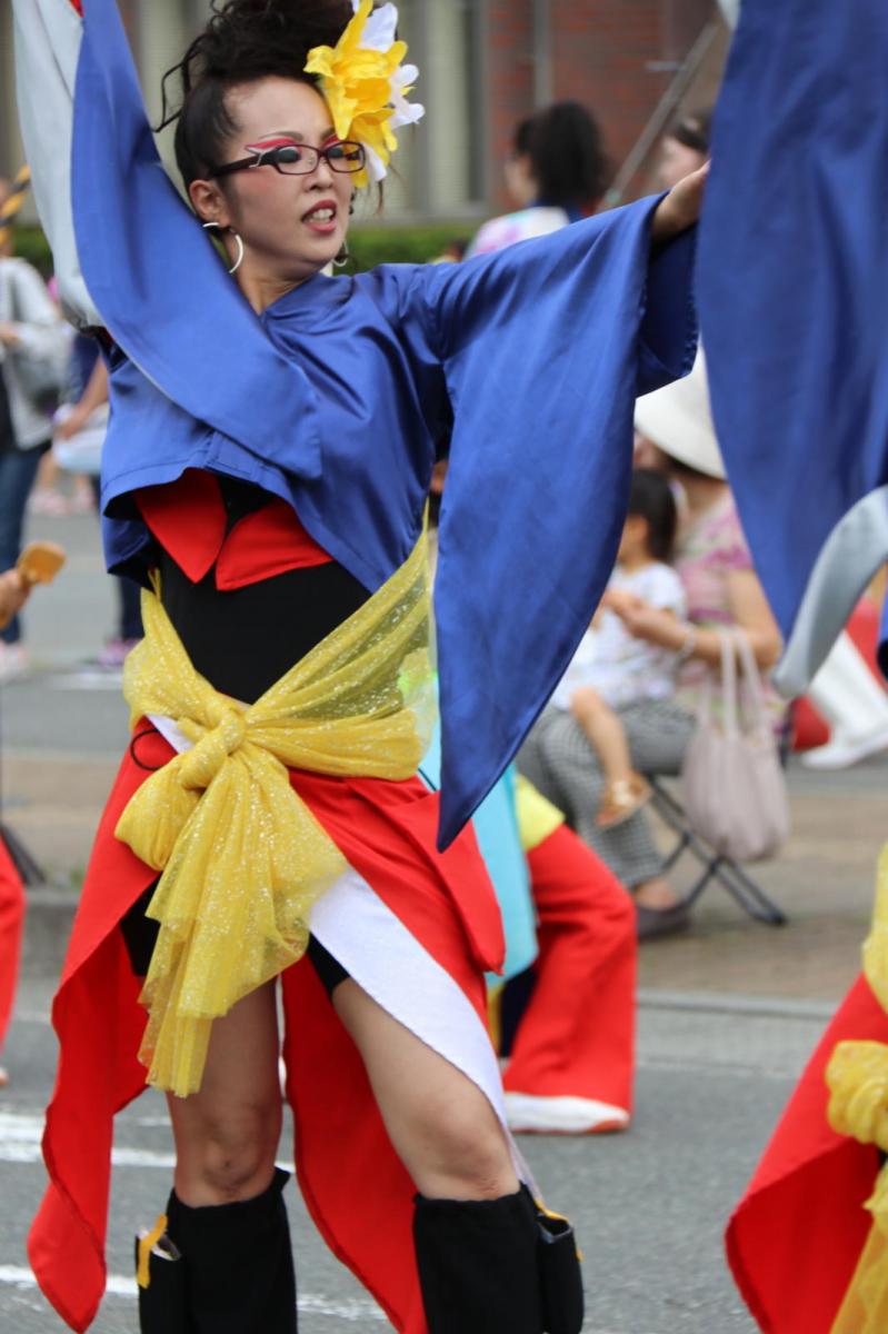 奥州前沢よさこいFesta12中編（奥州前沢よさこいフェスタ2016) 2016/07/10