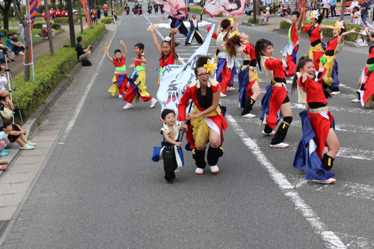 奥州前沢よさこいFesta12中編（奥州前沢よさこいフェスタ2016) 2016/07/10