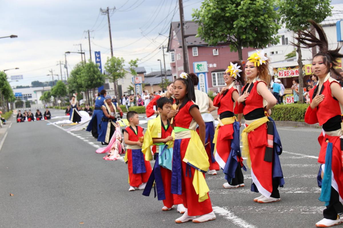 奥州前沢よさこいFesta12中編（奥州前沢よさこいフェスタ2016) 2016/07/10