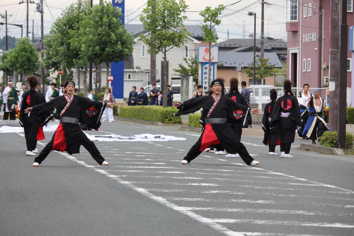奥州前沢よさこいFesta12中編（奥州前沢よさこいフェスタ2016) 2016/07/10