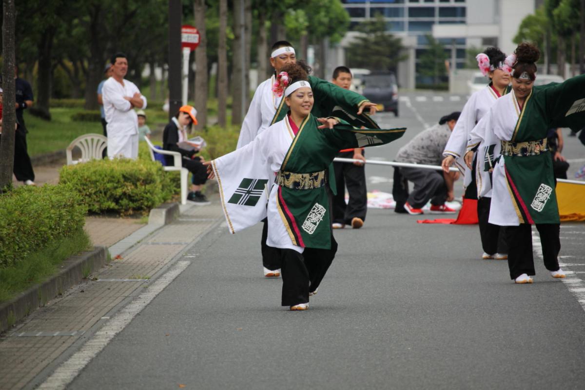 奥州前沢よさこいFesta12中編（奥州前沢よさこいフェスタ2016) 2016/07/10