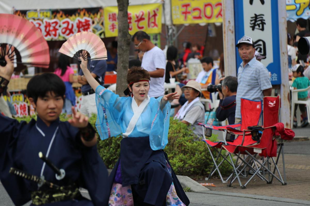 奥州前沢よさこいFesta12中編（奥州前沢よさこいフェスタ2016) 2016/07/10