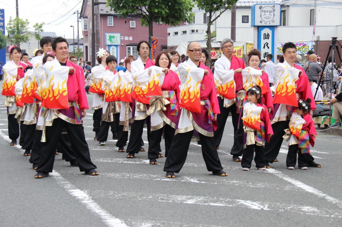 奥州前沢よさこいFesta12中編（奥州前沢よさこいフェスタ2016) 2016/07/10