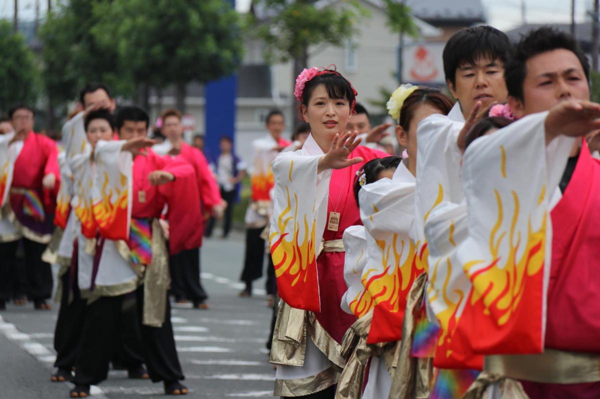 奥州前沢よさこいFesta12中編（奥州前沢よさこいフェスタ2016) 2016/07/10
