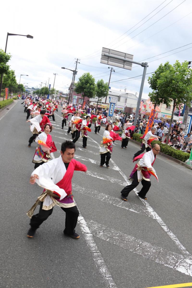 奥州前沢よさこいFesta12中編（奥州前沢よさこいフェスタ2016) 2016/07/10