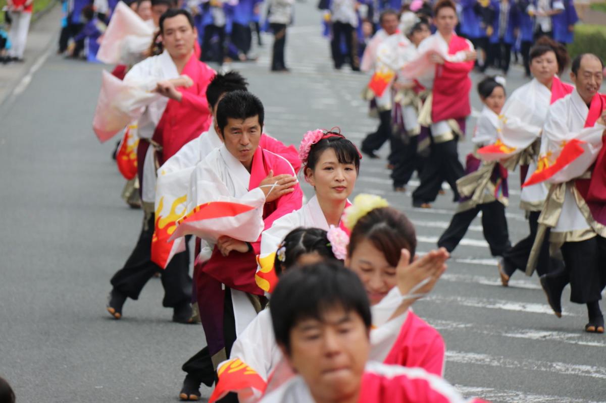 奥州前沢よさこいFesta12中編（奥州前沢よさこいフェスタ2016) 2016/07/10