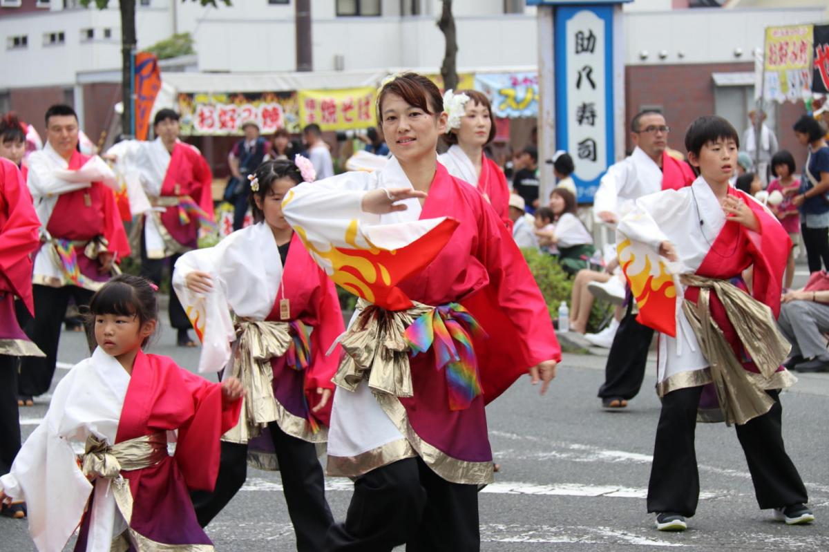 奥州前沢よさこいFesta12中編（奥州前沢よさこいフェスタ2016) 2016/07/10