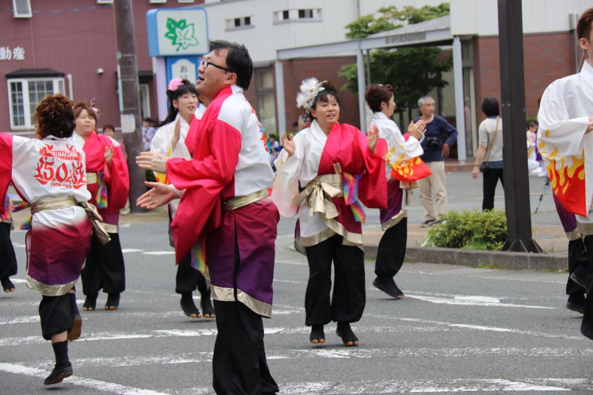 奥州前沢よさこいFesta12中編（奥州前沢よさこいフェスタ2016) 2016/07/10