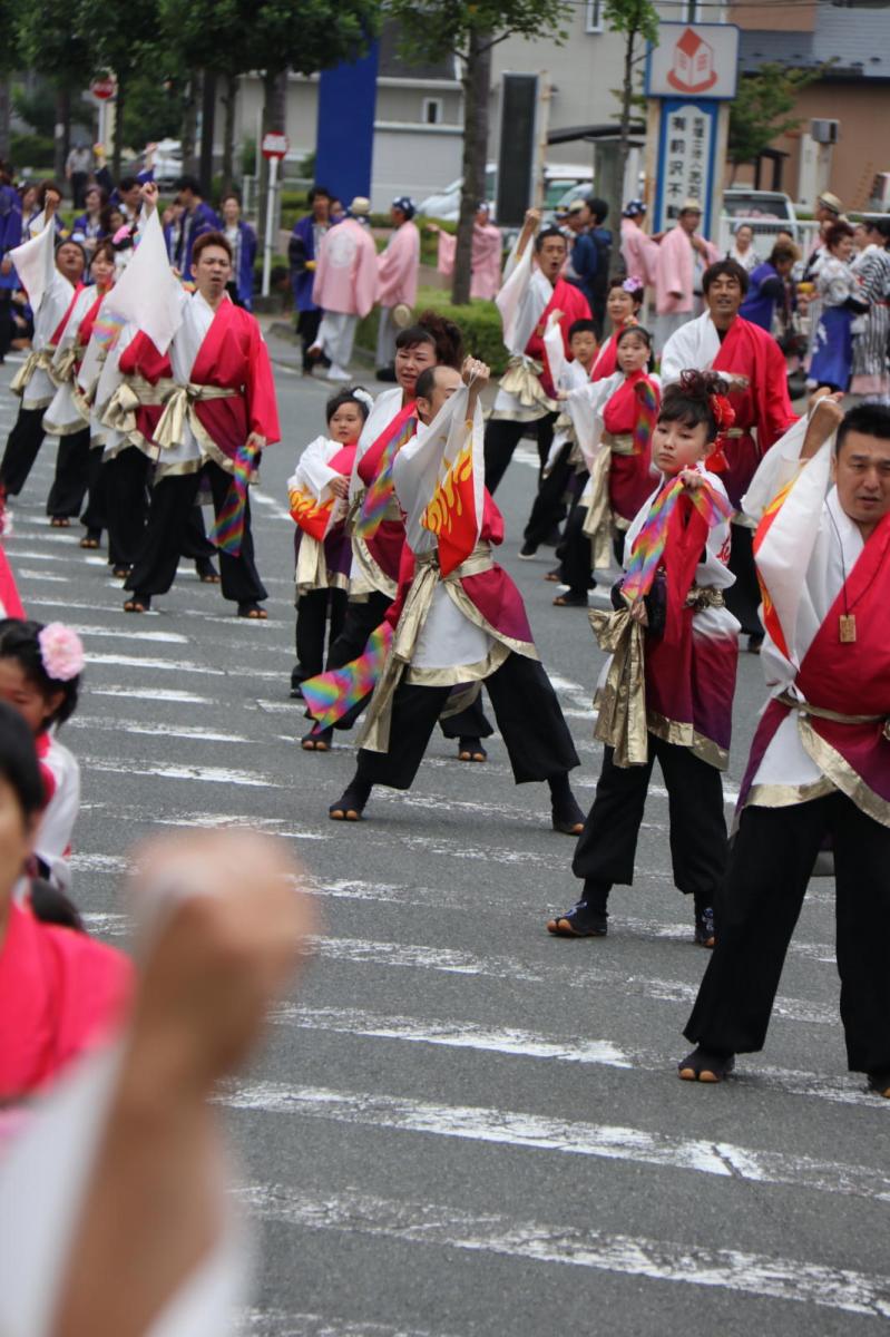 奥州前沢よさこいFesta12中編（奥州前沢よさこいフェスタ2016) 2016/07/10