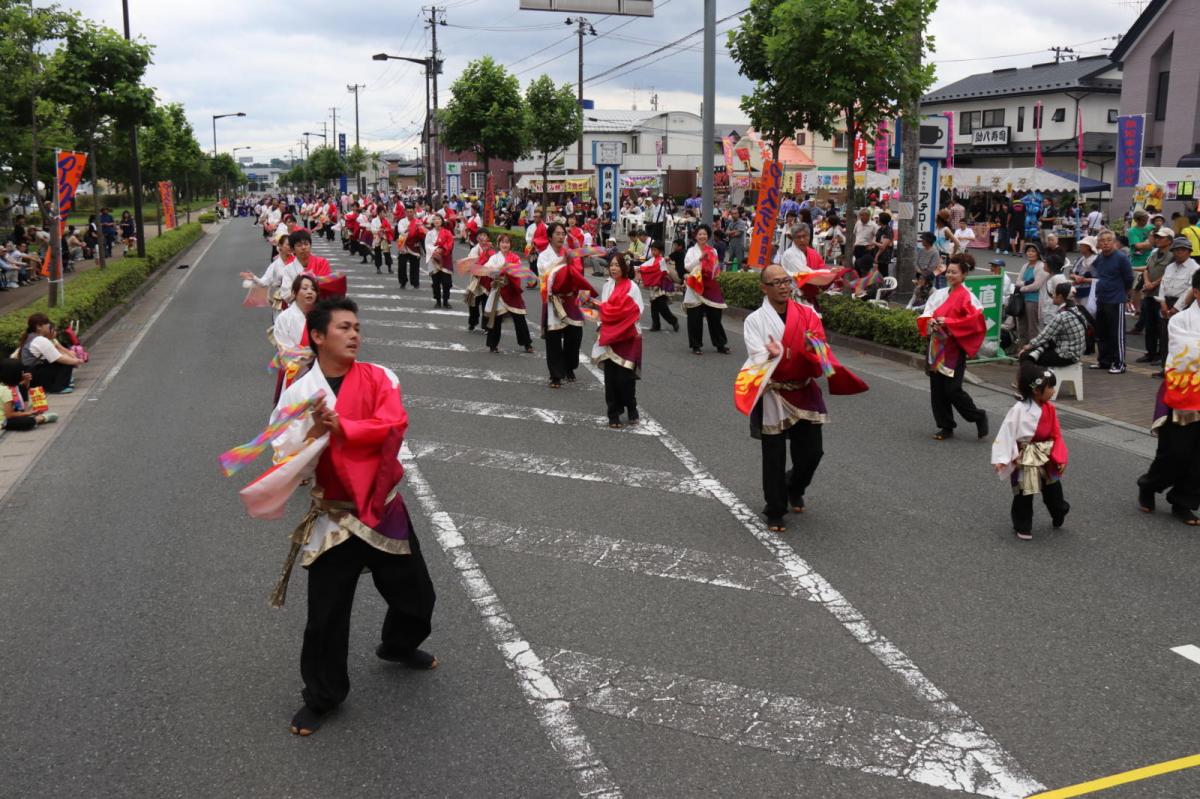 奥州前沢よさこいFesta12中編（奥州前沢よさこいフェスタ2016) 2016/07/10