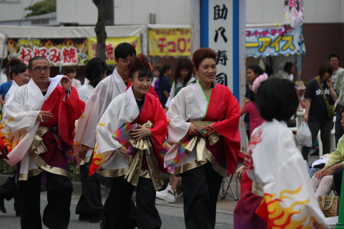 奥州前沢よさこいFesta12中編（奥州前沢よさこいフェスタ2016) 2016/07/10