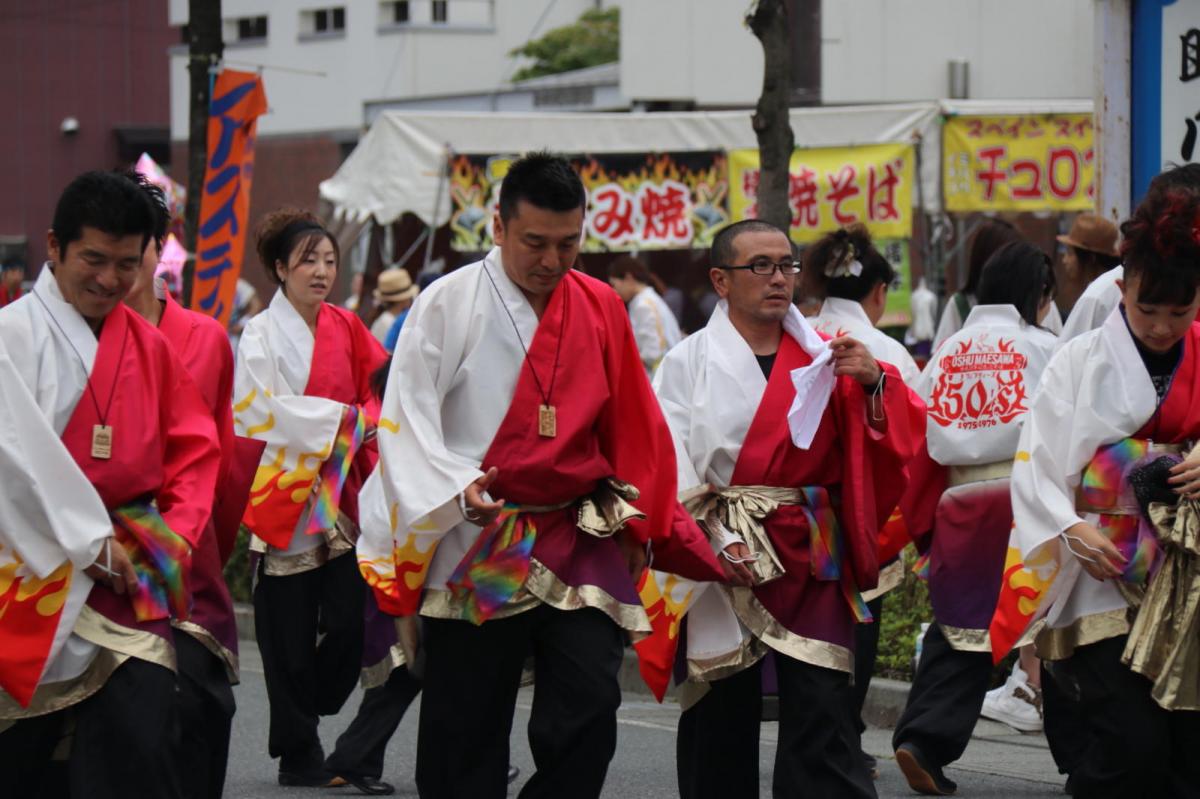 奥州前沢よさこいFesta12中編（奥州前沢よさこいフェスタ2016) 2016/07/10