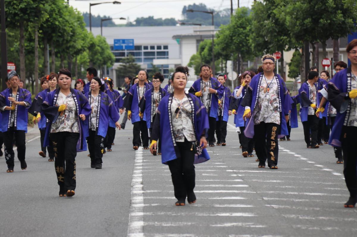 奥州前沢よさこいFesta12中編（奥州前沢よさこいフェスタ2016) 2016/07/10