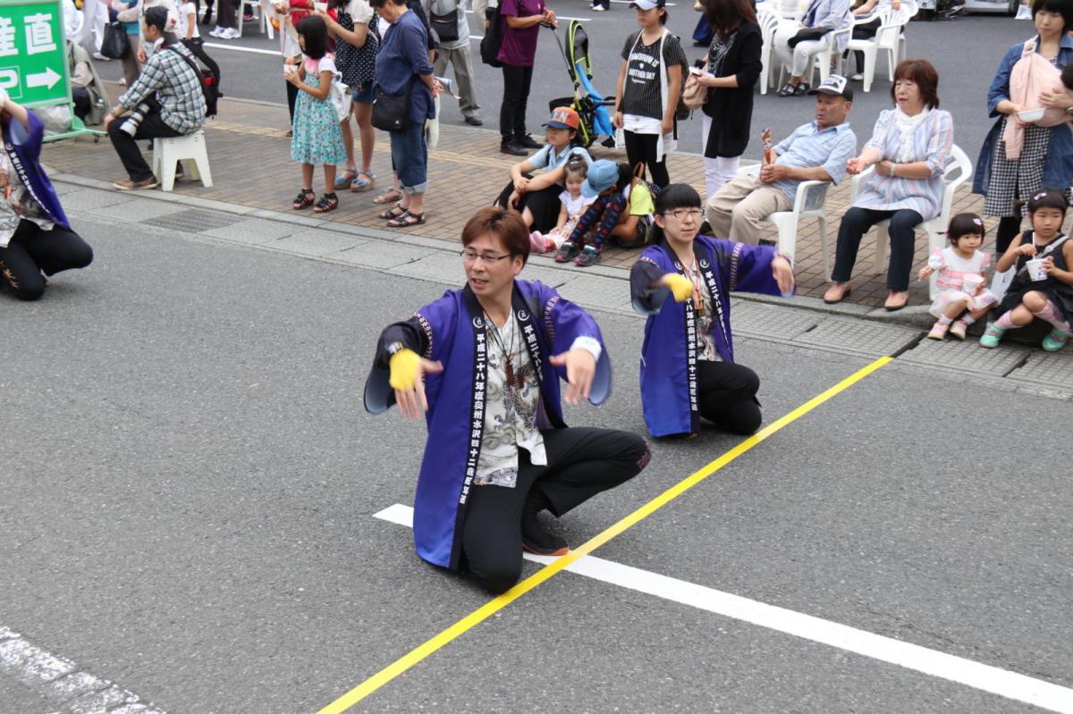 奥州前沢よさこいFesta12中編（奥州前沢よさこいフェスタ2016) 2016/07/10