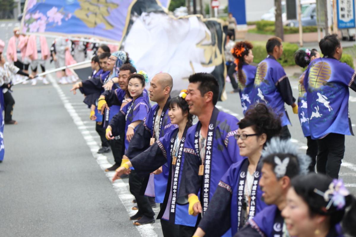 奥州前沢よさこいFesta12中編（奥州前沢よさこいフェスタ2016) 2016/07/10