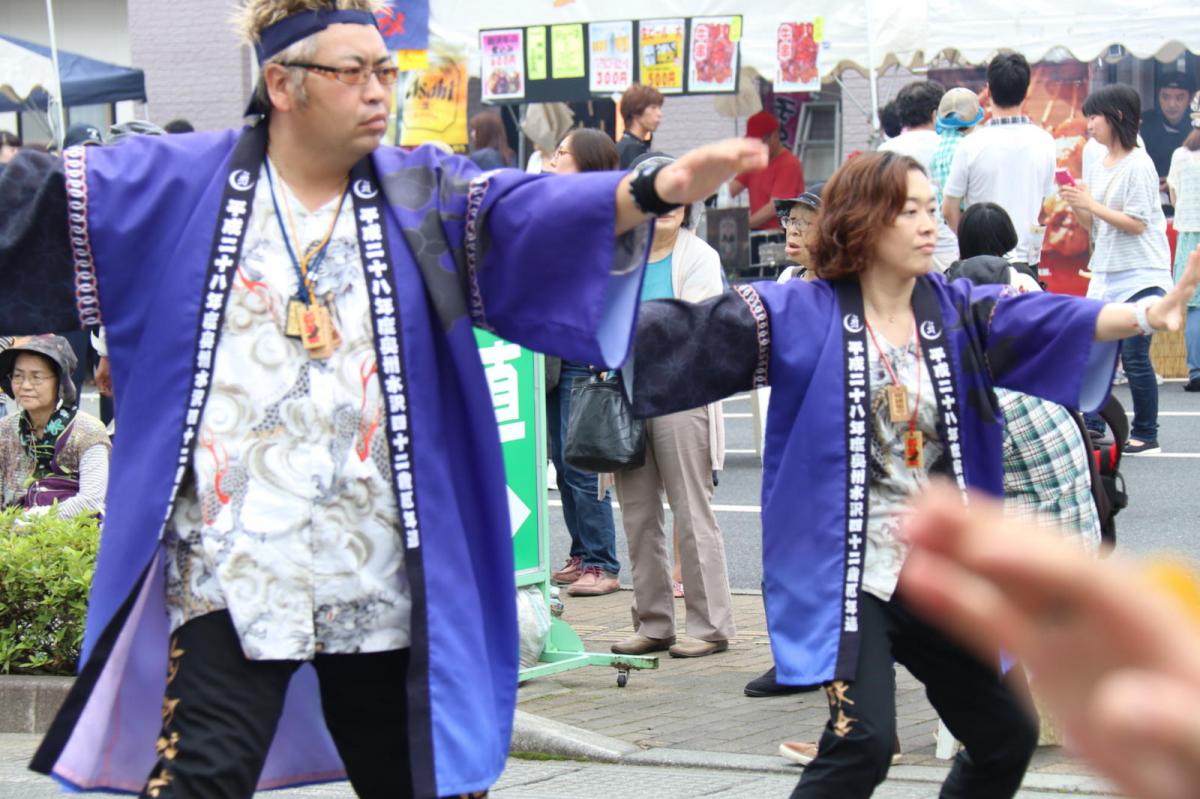 奥州前沢よさこいFesta12中編（奥州前沢よさこいフェスタ2016) 2016/07/10