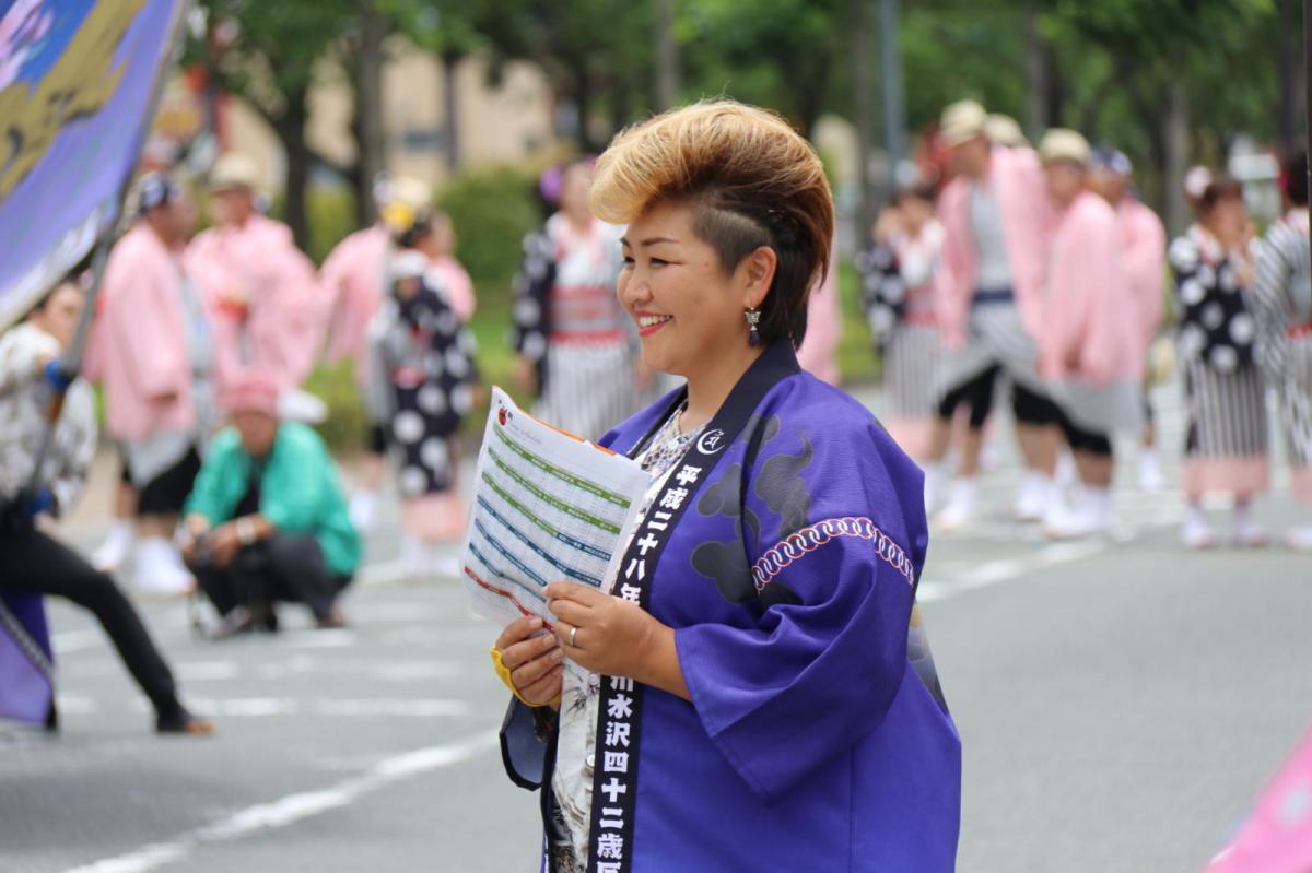 奥州前沢よさこいFesta12中編（奥州前沢よさこいフェスタ2016) 2016/07/10