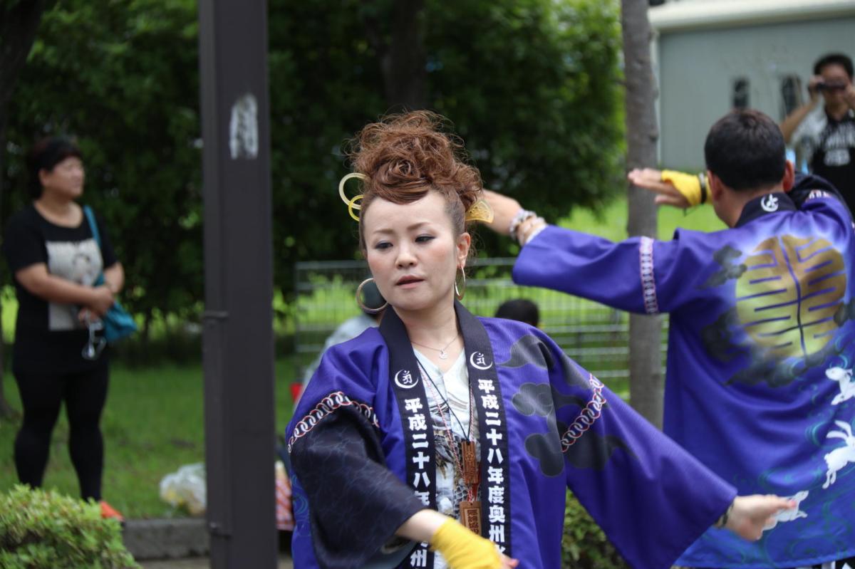 奥州前沢よさこいFesta12中編（奥州前沢よさこいフェスタ2016) 2016/07/10