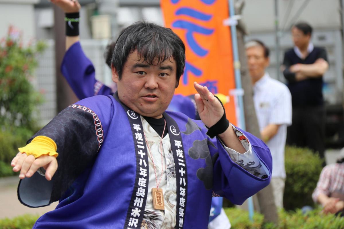 奥州前沢よさこいFesta12中編（奥州前沢よさこいフェスタ2016) 2016/07/10