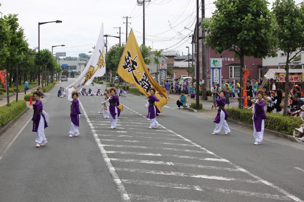 奥州前沢よさこいFesta12中編（奥州前沢よさこいフェスタ2016) 2016/07/10