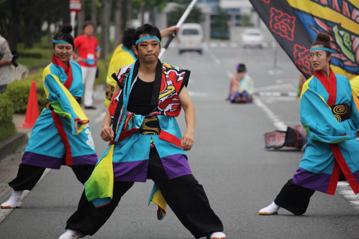 奥州前沢よさこいFesta12中編（奥州前沢よさこいフェスタ2016) 2016/07/10