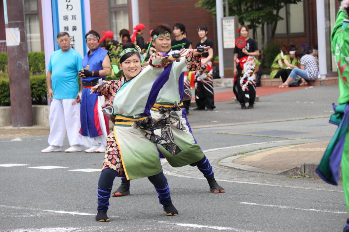 奥州前沢よさこいFesta12中編（奥州前沢よさこいフェスタ2016) 2016/07/10