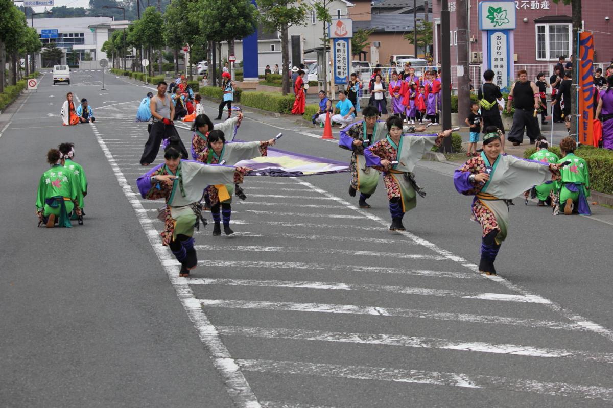 奥州前沢よさこいFesta12中編（奥州前沢よさこいフェスタ2016) 2016/07/10